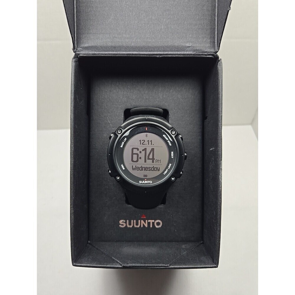 Suunto Ambit3 Peak Black GPS Watch Altimeter Barometer Compass Bluetooth